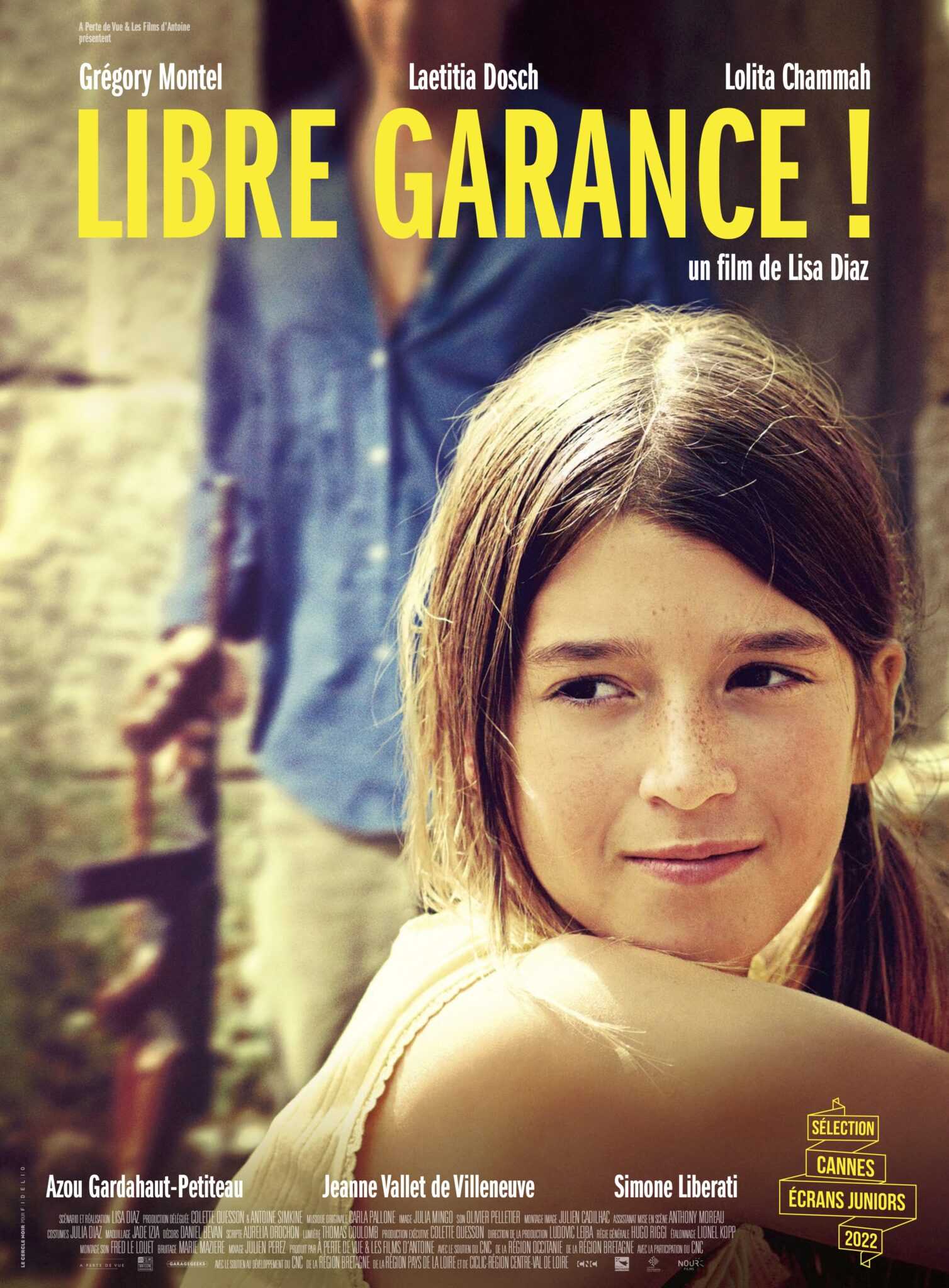AFFICHE LibreGarance! Lisa DIAZ ©APertedeVue ©LesFilmsd'Antoine ©NourFilms